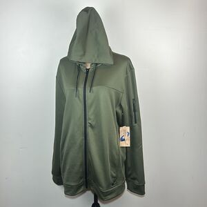 NWT Men’s ASICS zip up athletic sweatshirt jacket size XL